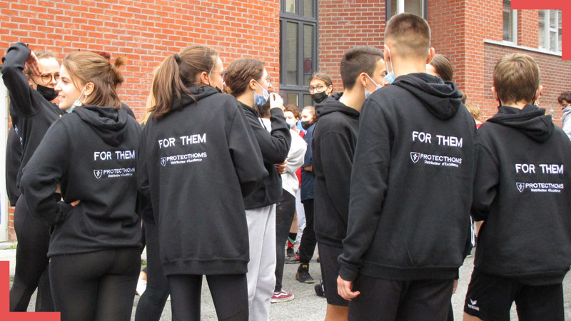 Engagement sociétal : Protecthoms Tournai « sponsorise » Viva for Life, une course caritative