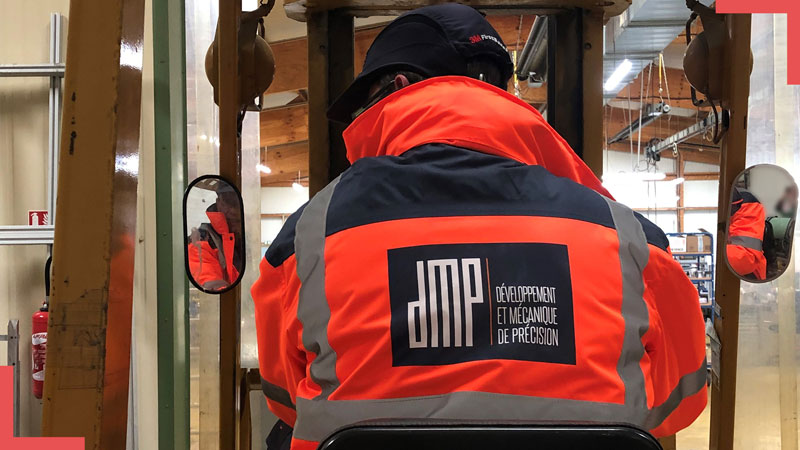 À Caen, DMP s’habille de nouveaux vêtements professionnels premium