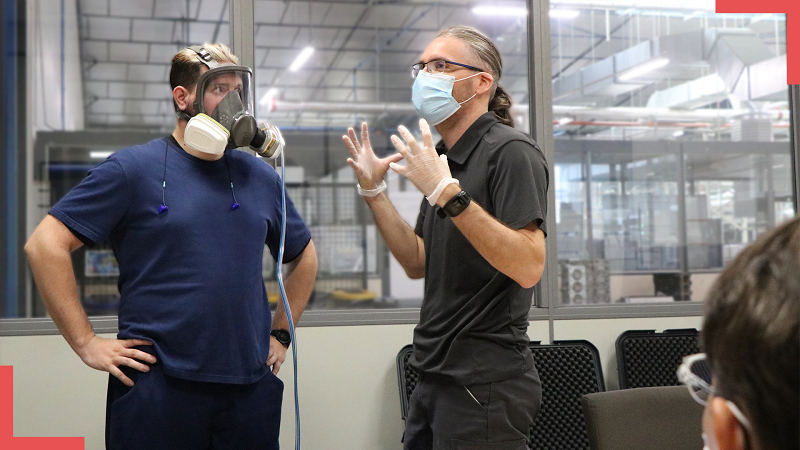 Protecthoms réalise des Fit Tests pour contrôler l’étanchéité des masques respiratoires sur le porteur
